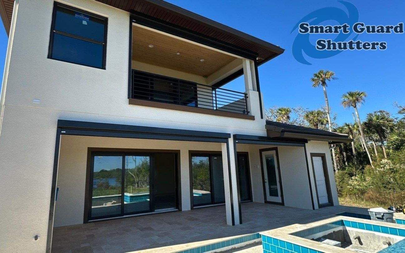 Hurricane Screen Bronze/Black by Smart Guard Shutters