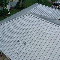 24ga 1.5" Mechanical Seam Mill Finish by Total Roofing System The Metal Roof Experts