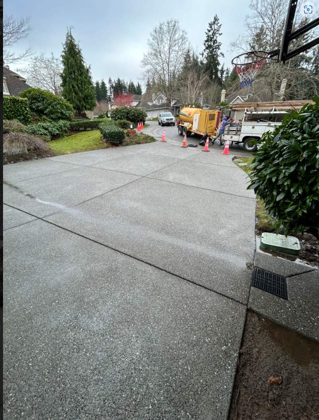 Concrete Driveway Patch Repair & Sealer | Mukilteo  by Jireh Asphalt & Concrete Inc 