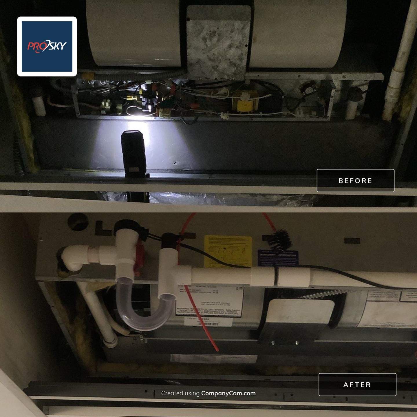 Heat pump replacement using Trane by Pro Sky Services