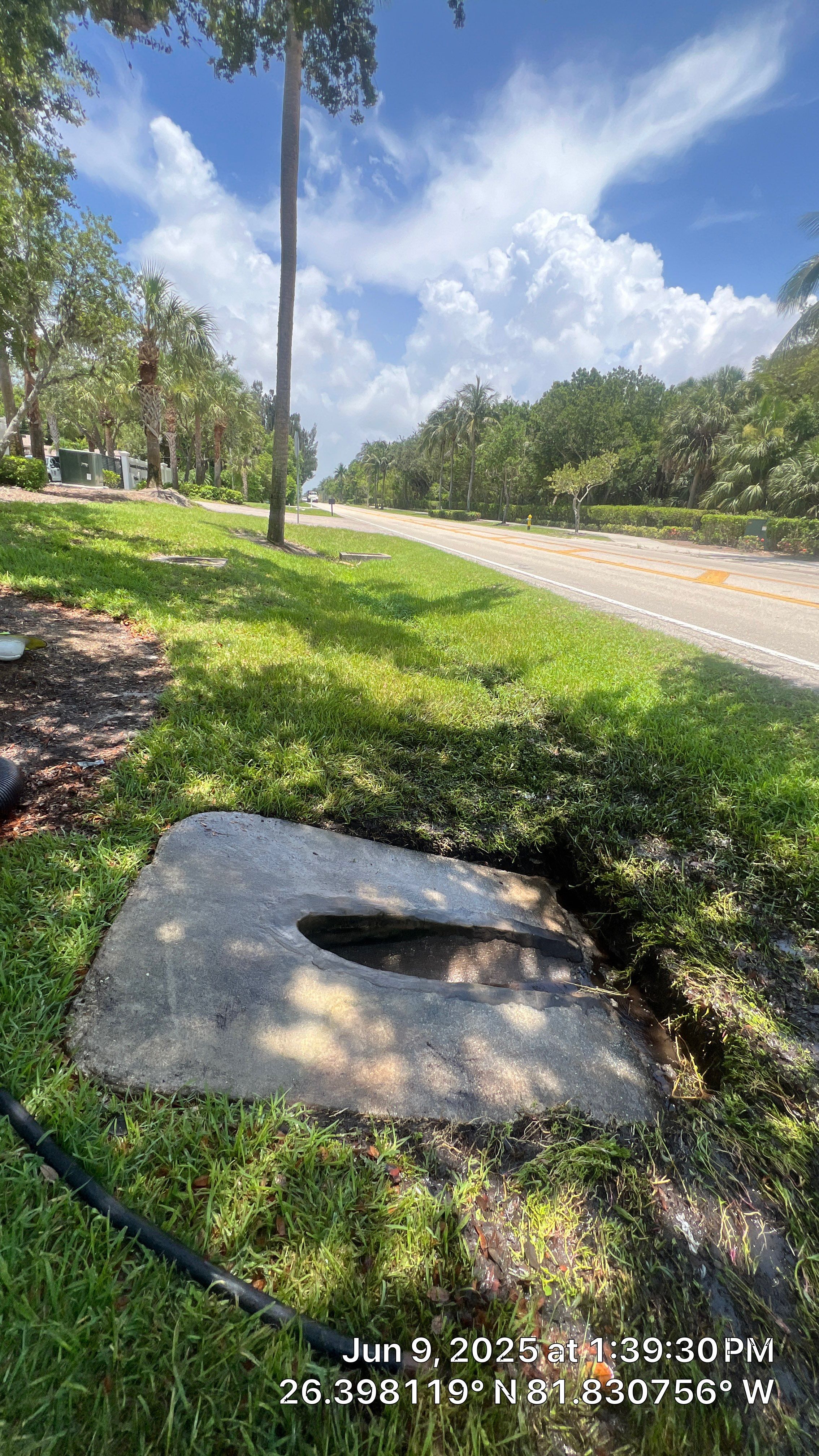 Pelican Landing Beach Parking Lot Stormwater System Maintenance by Don Mar, Inc. Storm Water Solutions