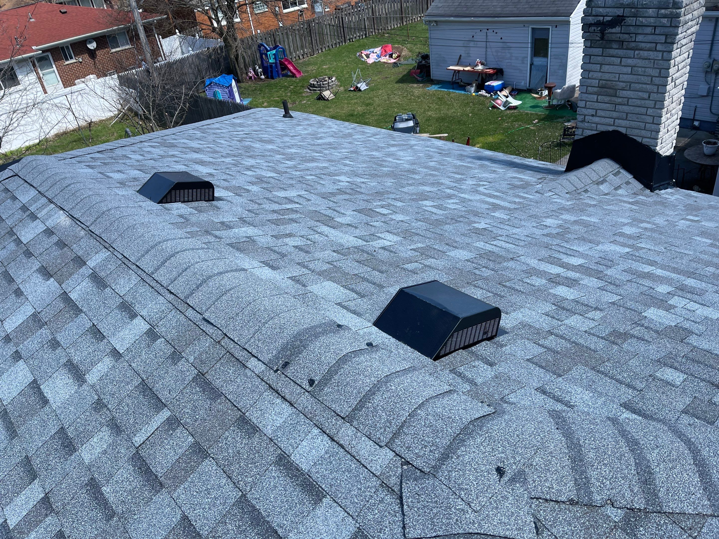 Residential Roofing Installation using Owens Corning Duration Quarry Grey by JNR Roofing LLC