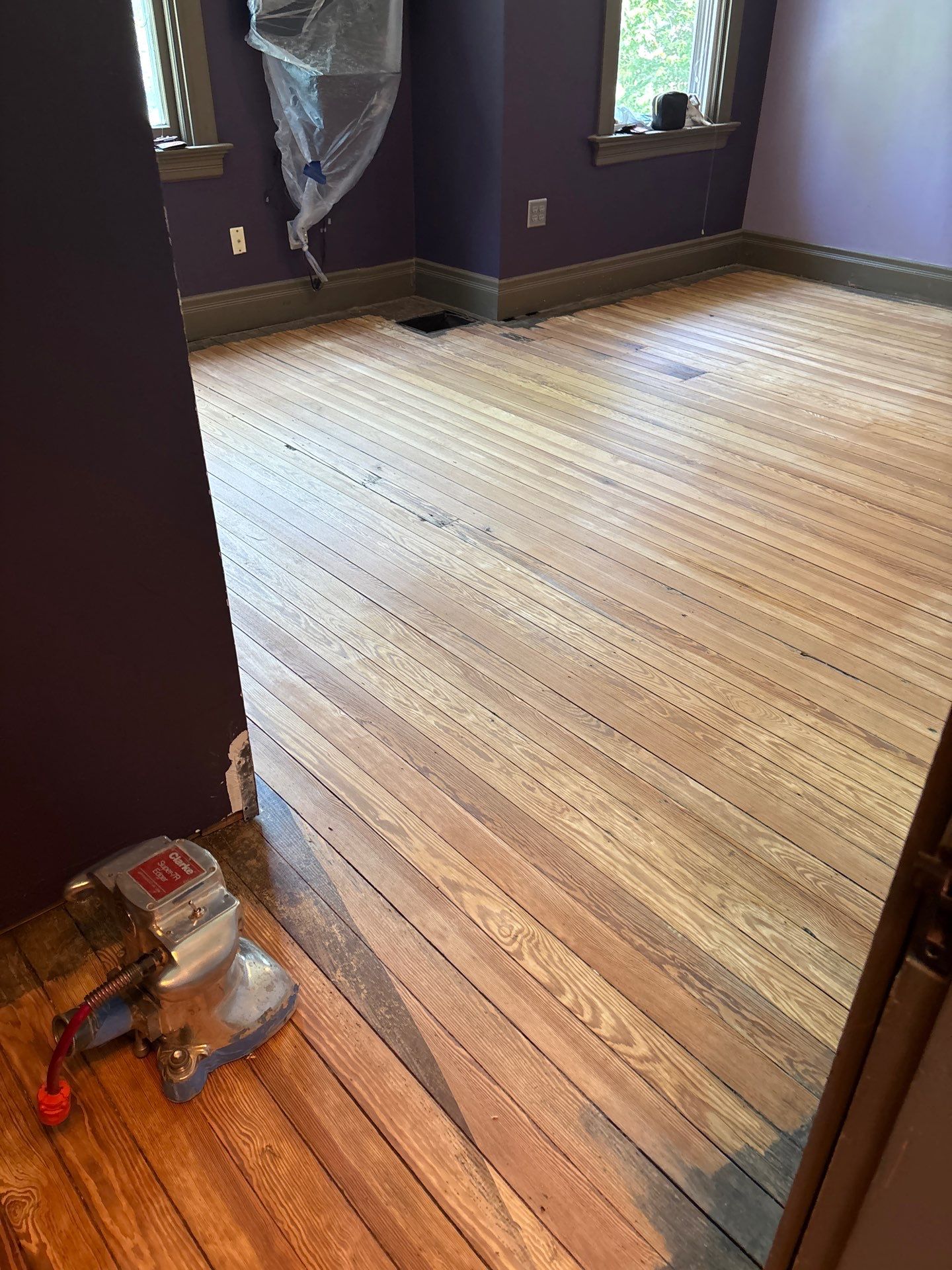 Historic Refinish Project in Covington by Footprints Floors Kentucky