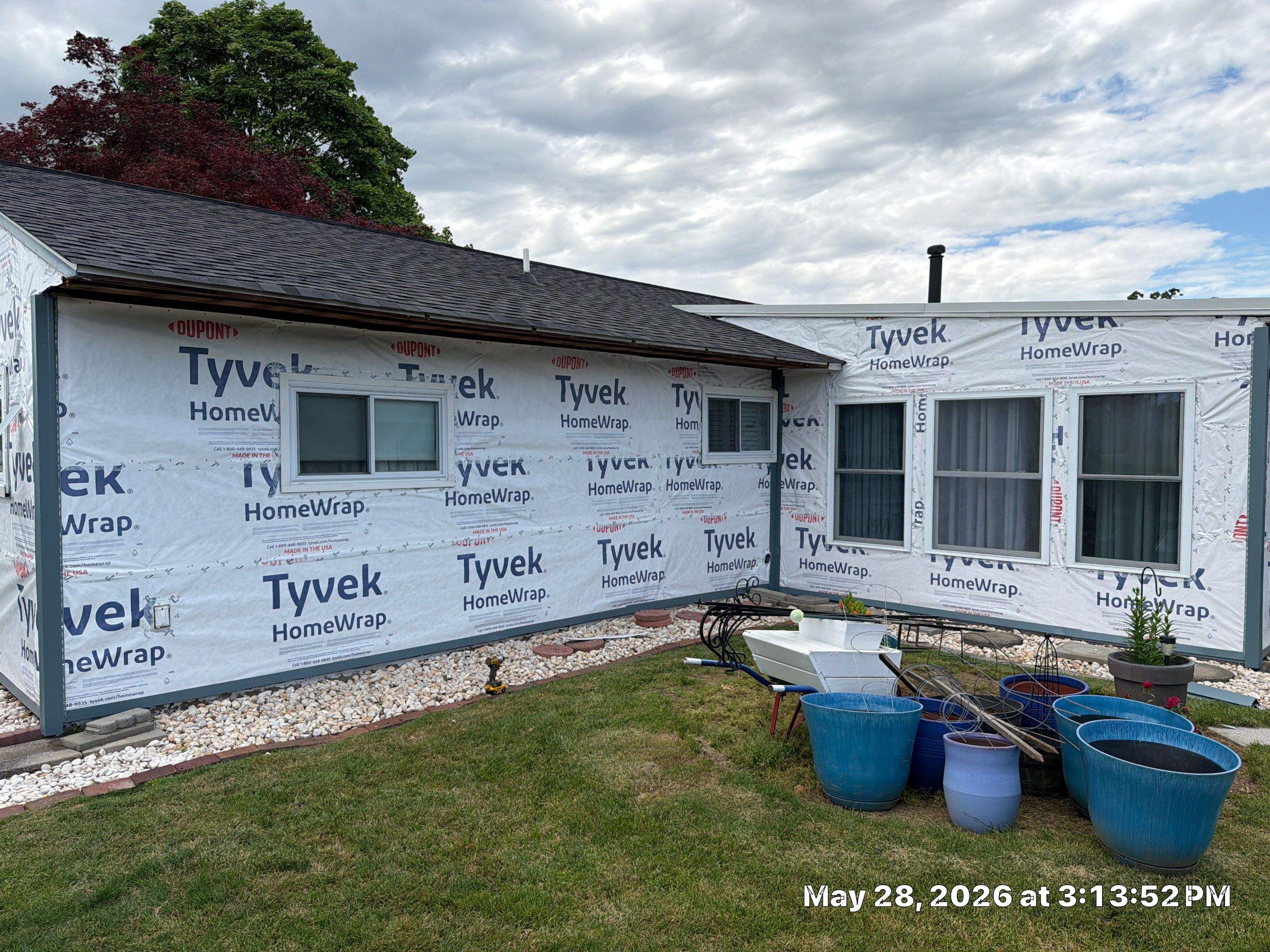 Full Vinyl Siding and Window Replacement in Levittown by Stofan Construction LLC