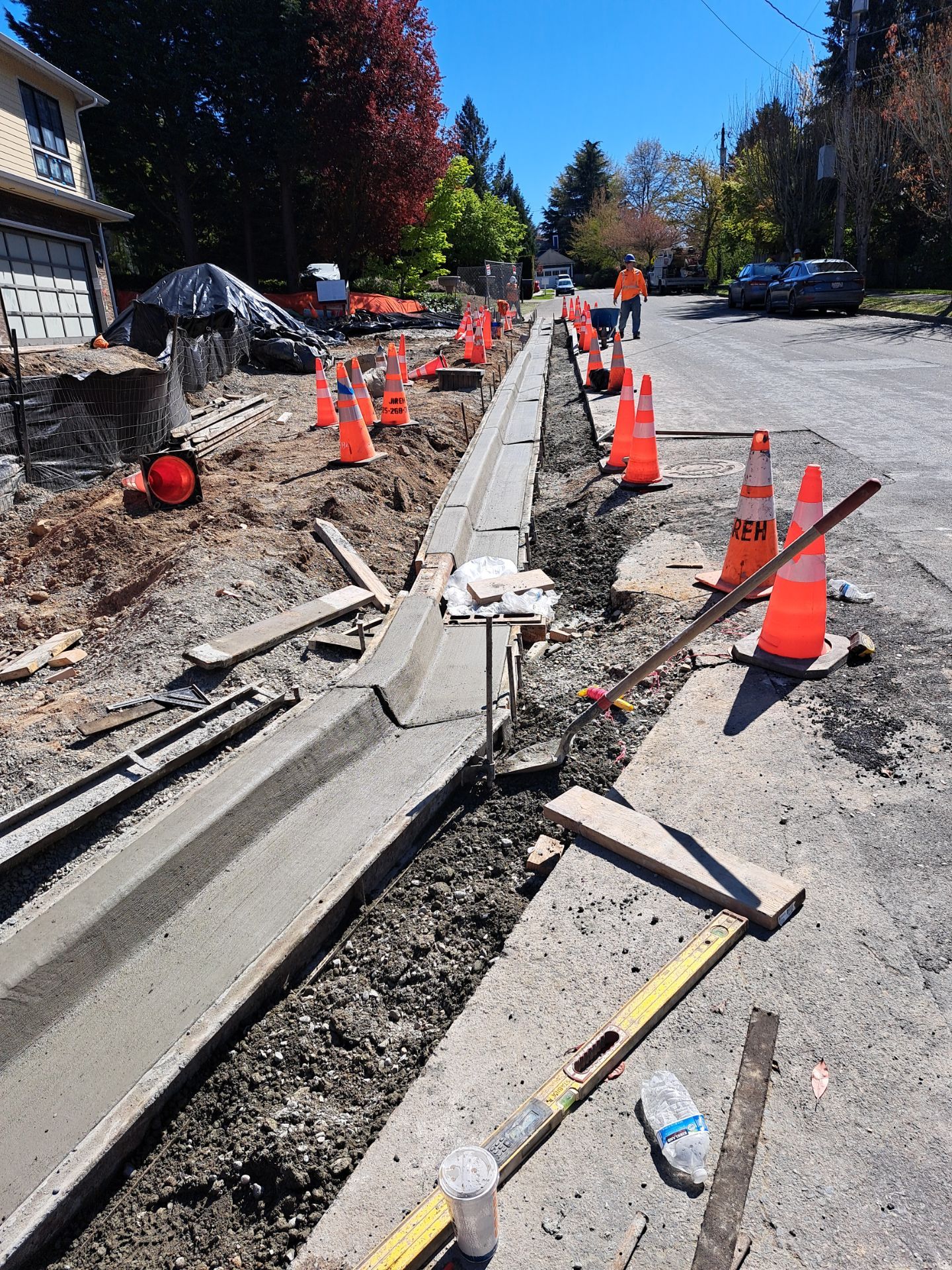 Thomas Custom Homes Development  by Jireh Asphalt & Concrete Inc 