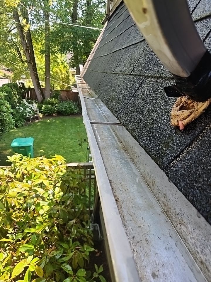 Gutter cleanup by Willamette Outdoor Wash LLC