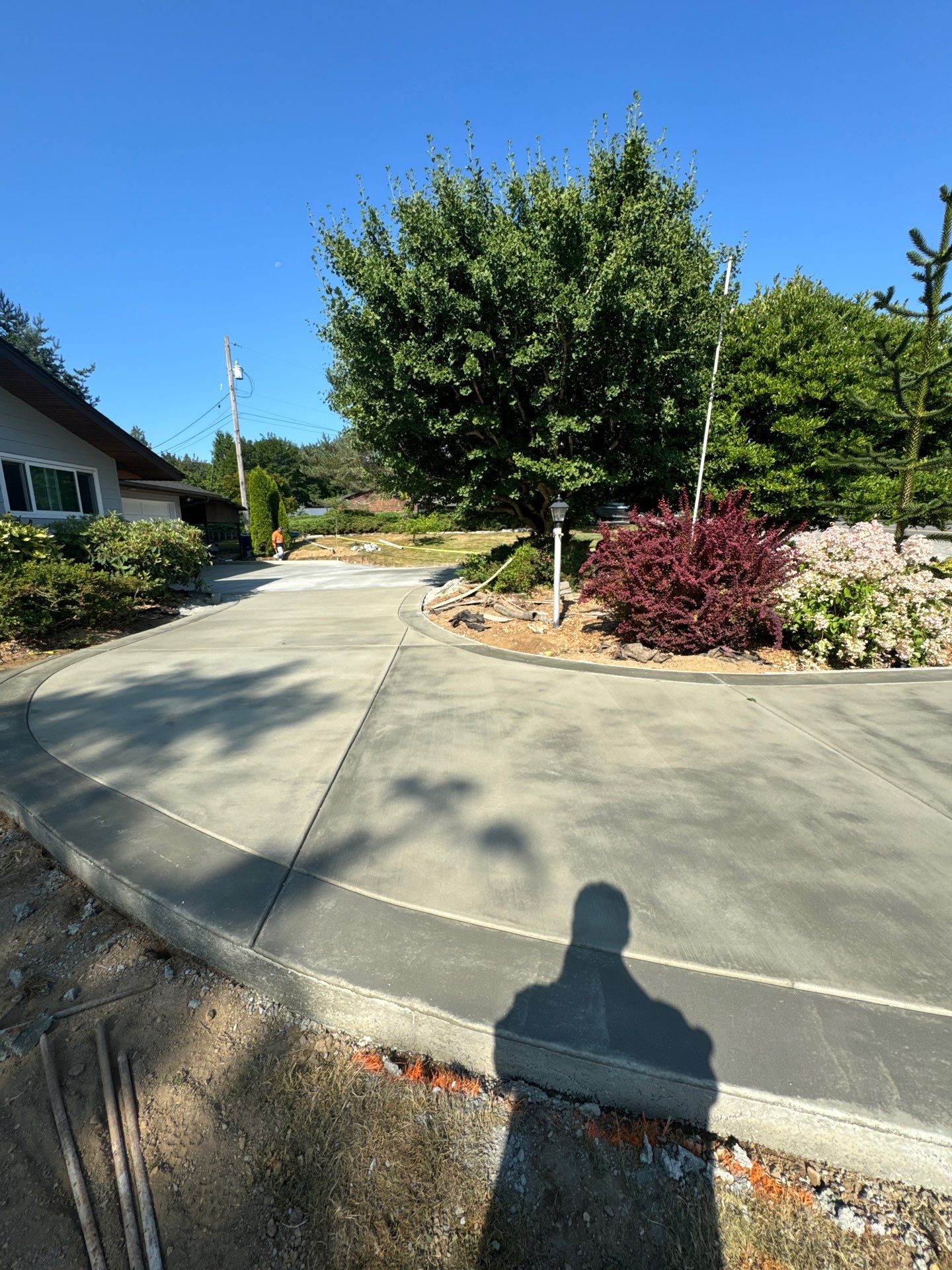 Rodd | Concrete Driveway Extentension by Jireh Asphalt & Concrete Inc 