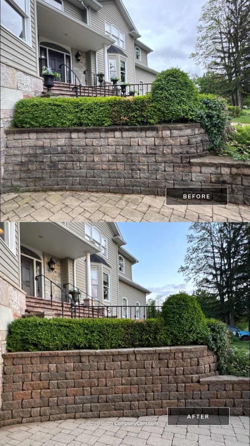 Project in Algonquin by Simmons Power & Soft Washing