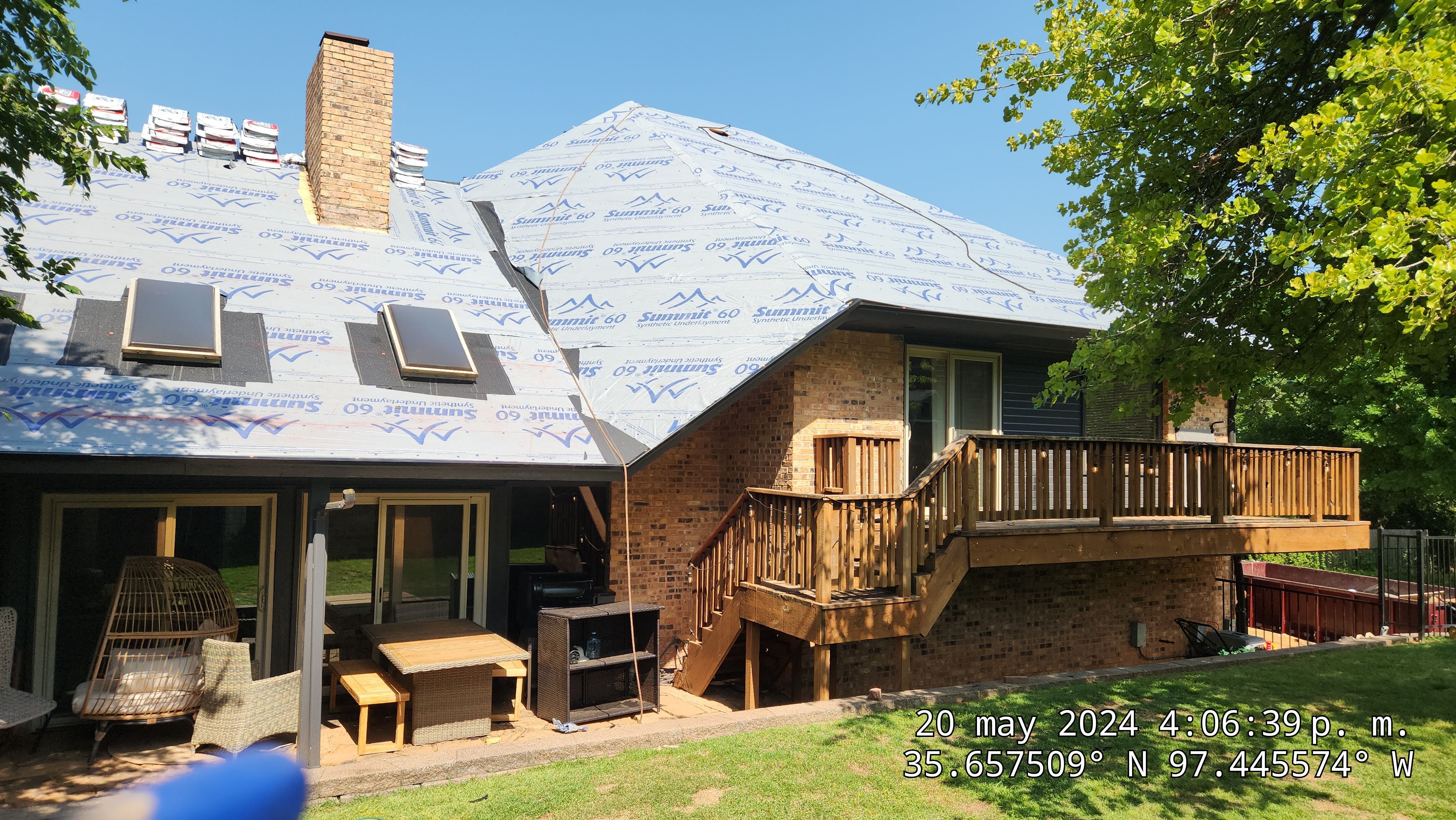 Residential Roofing Installation using Atlas by Castillo Roofing