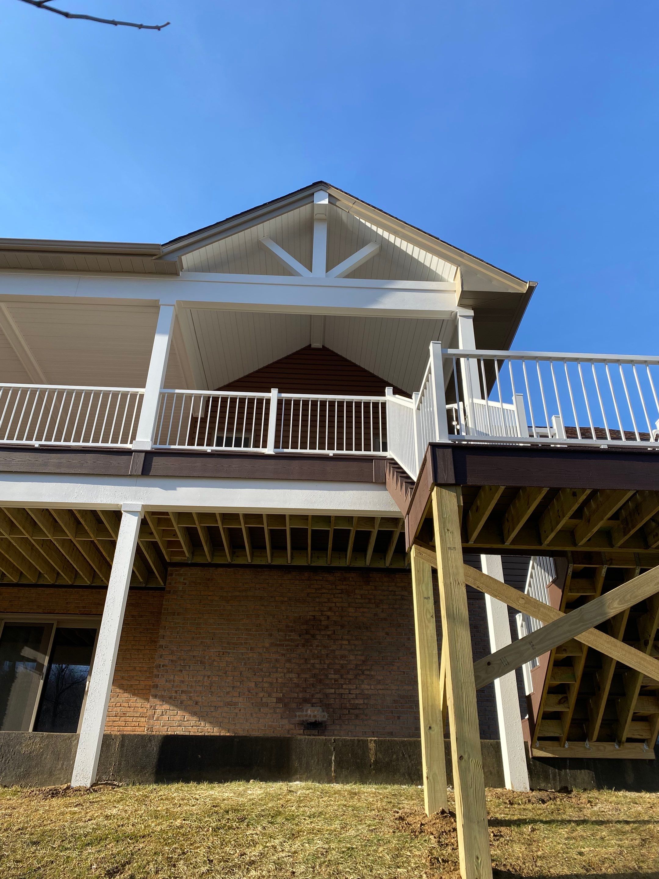 Deck and Roof Build by Cousins Roofing Siding & Decks