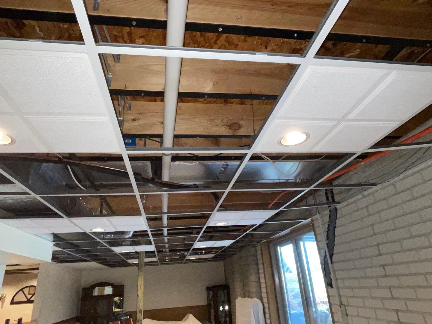 Structual Wood Reinforcement  using Structural Wood and Steel Reinforcements by Toledo Basement Repair 