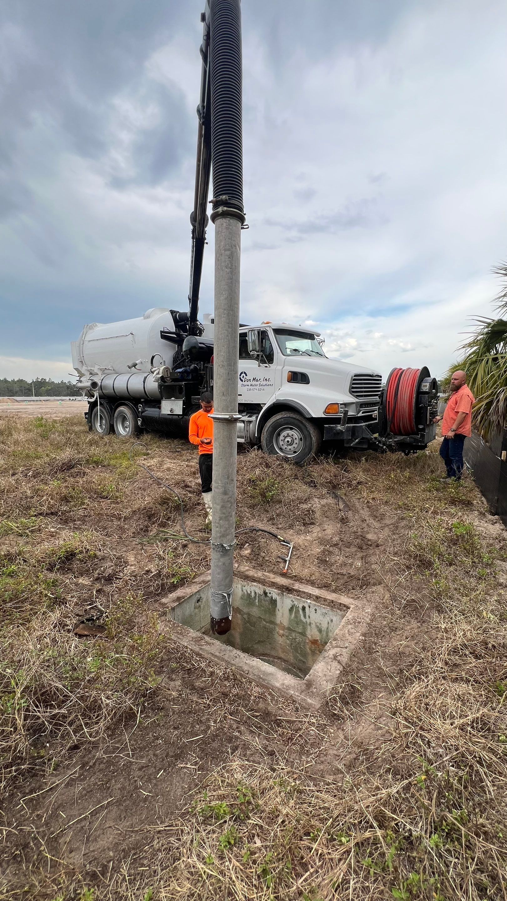 Redevelopment Project Stormwater System Cleaning by Don Mar, Inc. Storm Water Solutions
