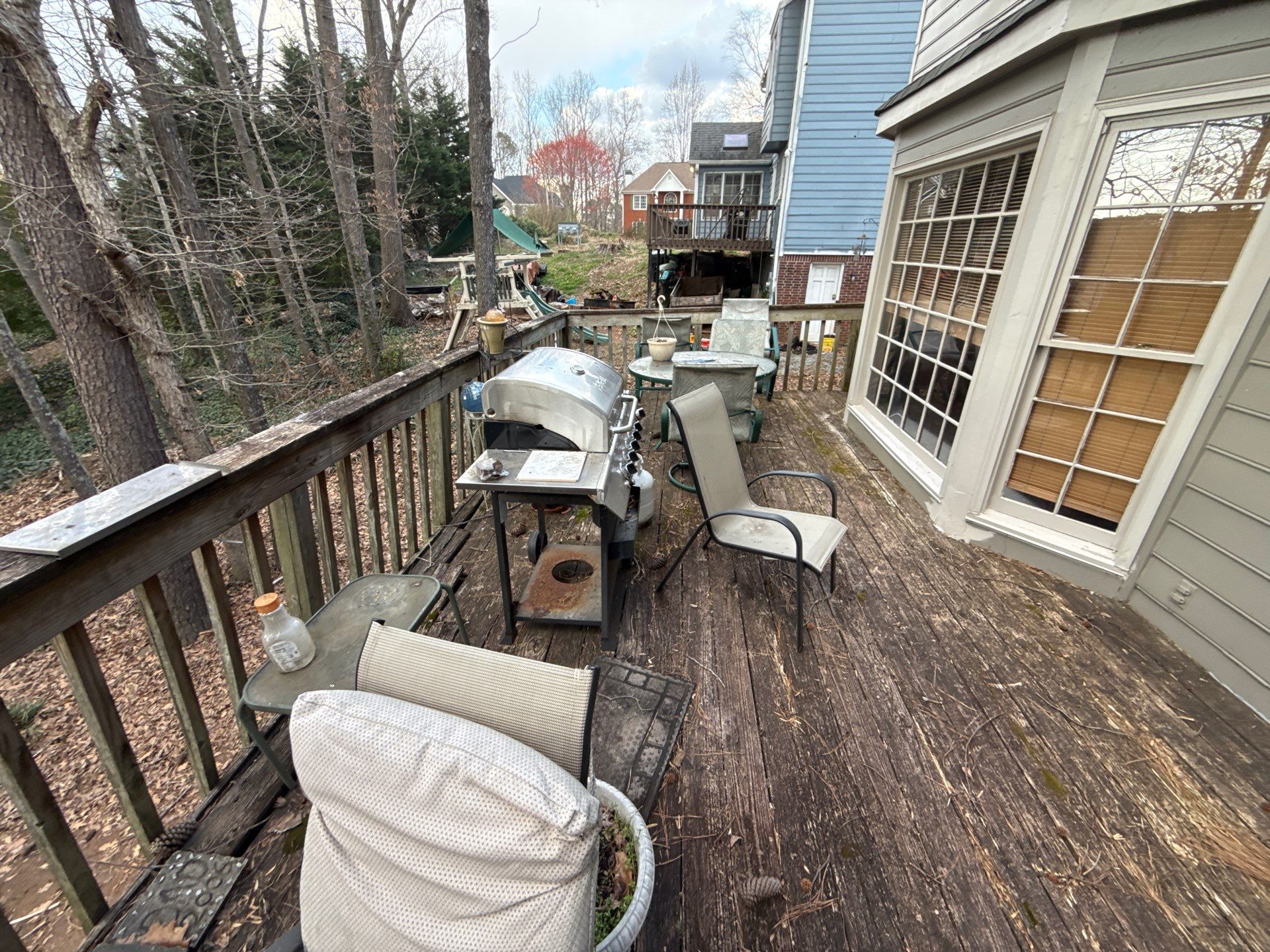 Wood Deck Build in Acworth, GA by Nelson Exteriors 