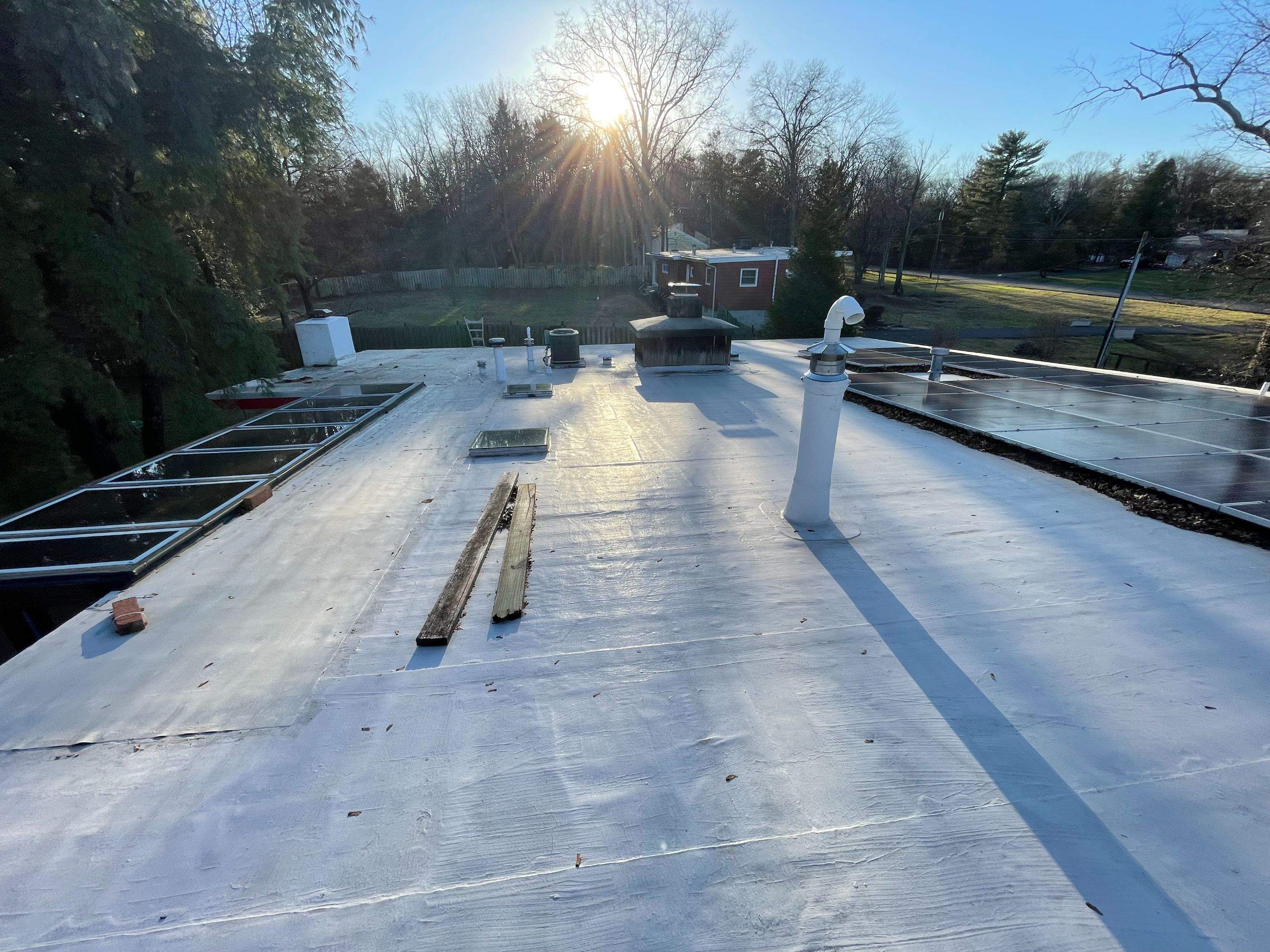 TPO Commercial Roofing Installation / Summerset NJ by All Site Roofing