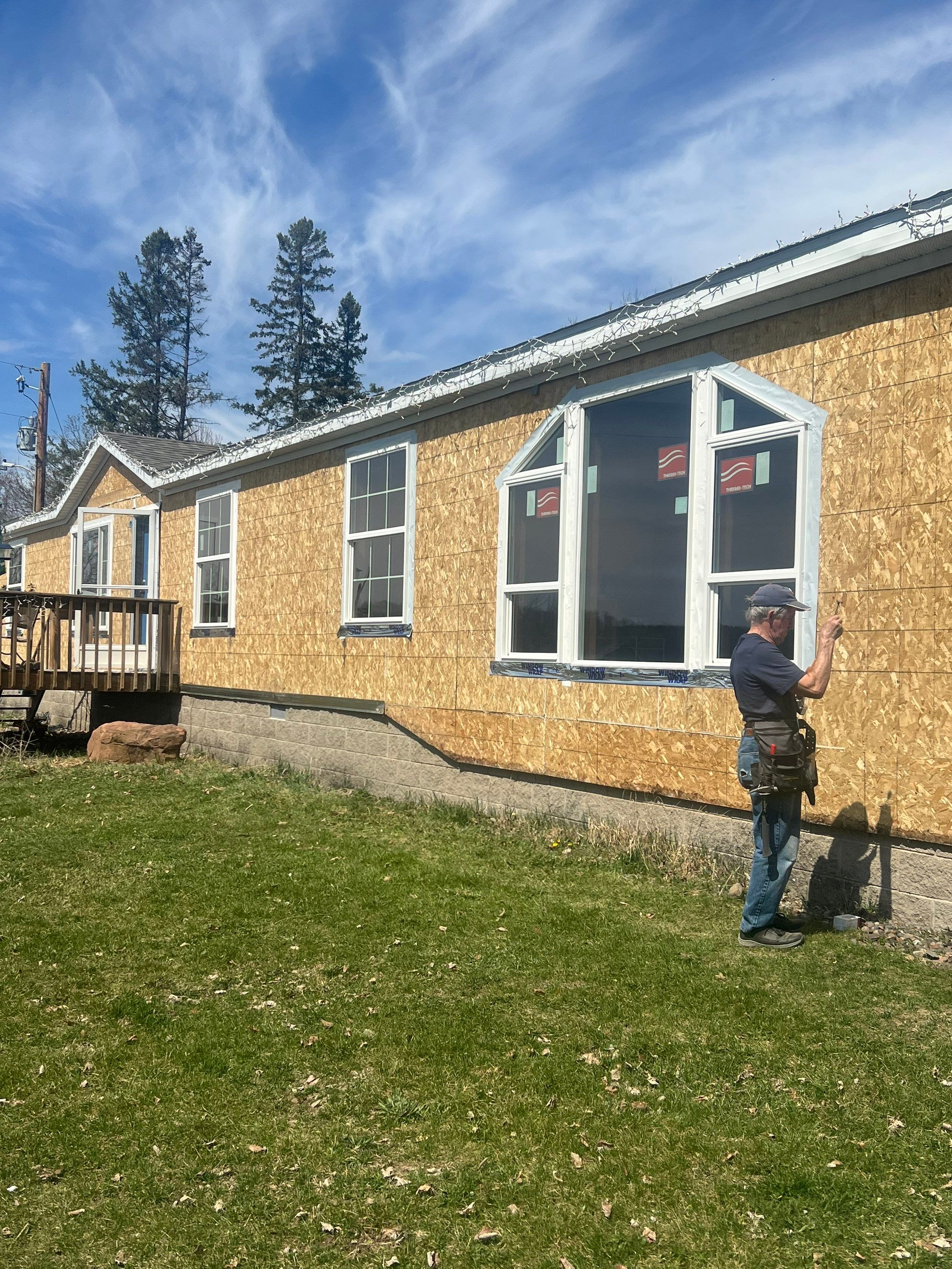 Total exterior remodel. Brook Park Mn by Koska construction llc