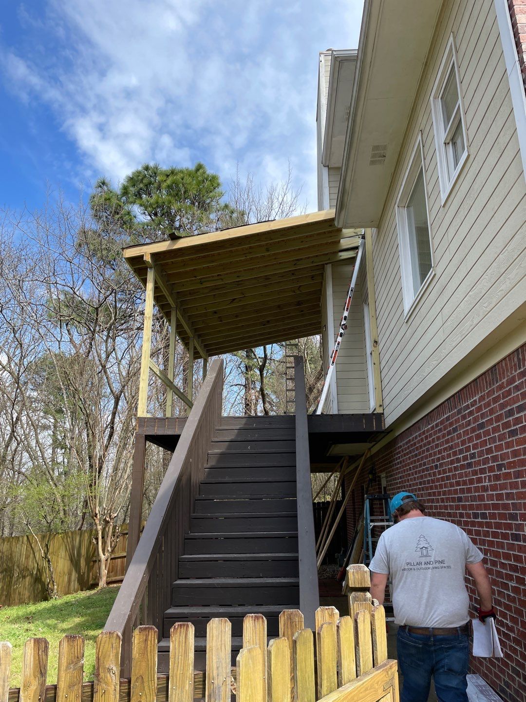 Southwood Screened Porch by Pillar and Pine