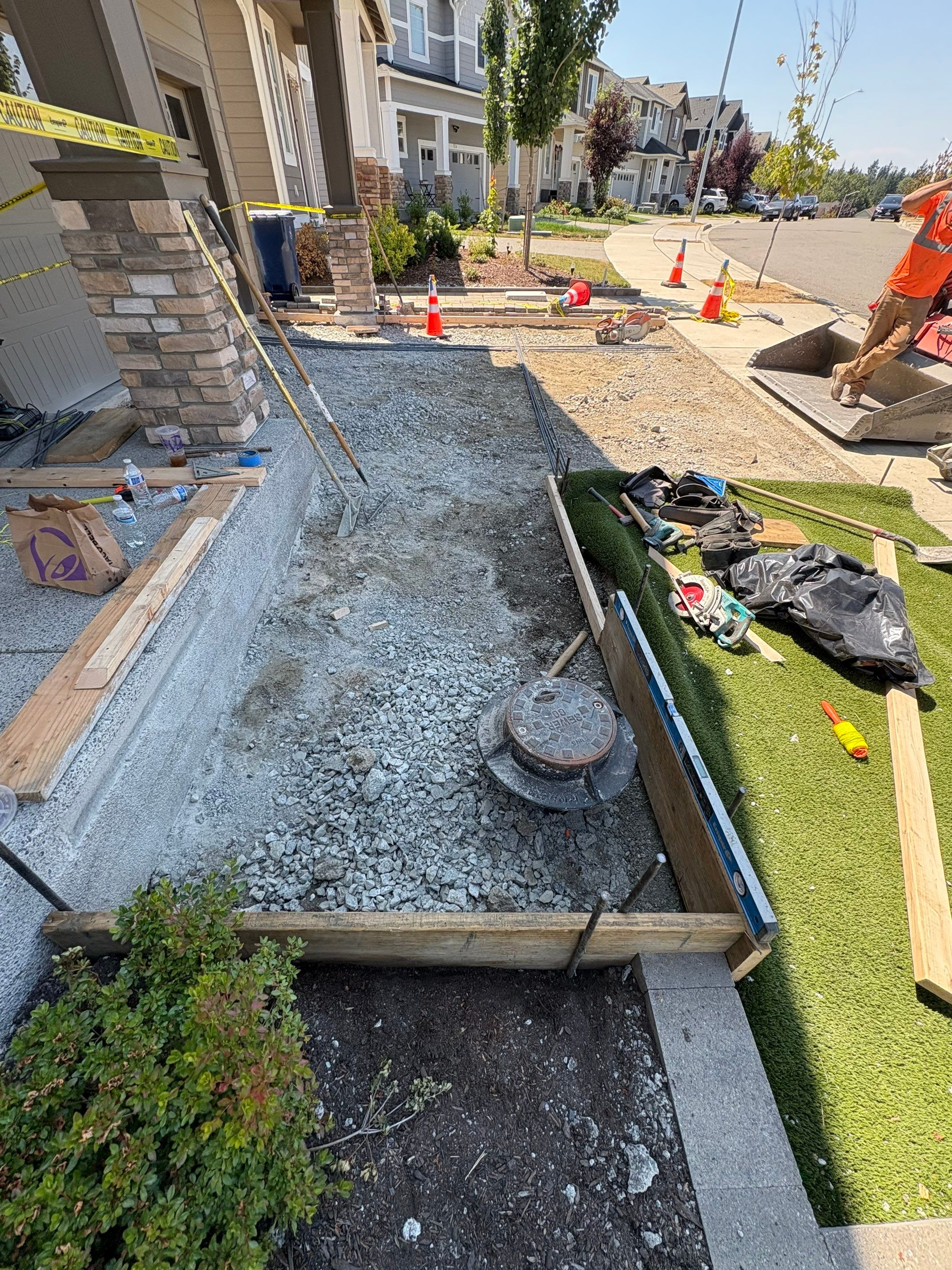 Concrete Driveway Makeover | Snohomish  by Jireh Asphalt & Concrete Inc 