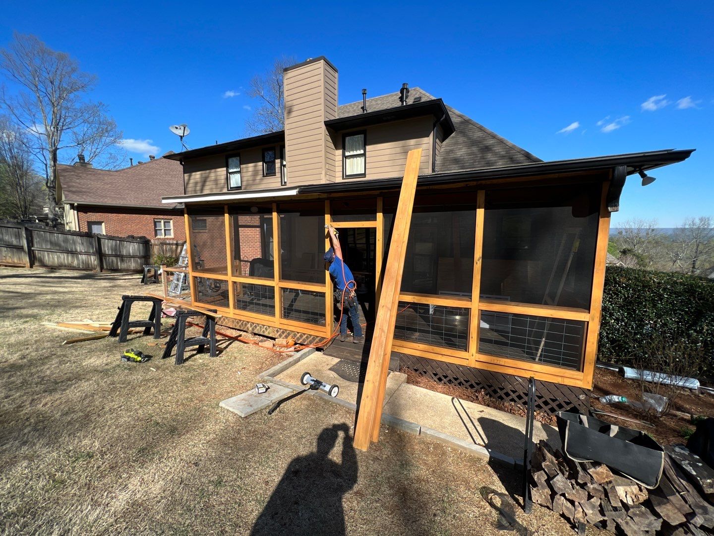 Lake Crest Circle - Roof and Deck Installation  by Pillar and Pine