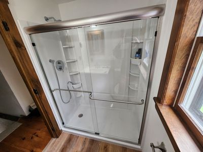 Shower using Alumax Shower