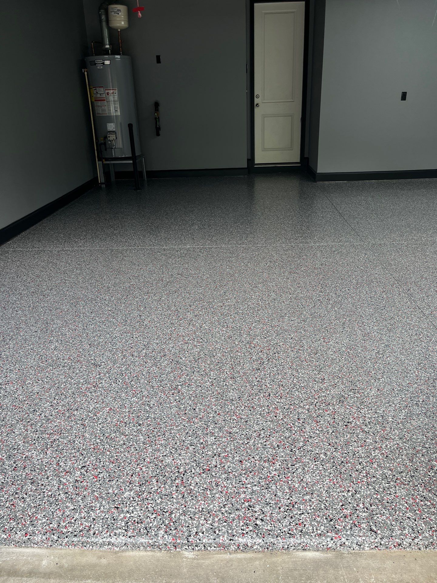 Garage Floor Coating using Custom Color by My Garage Floor Guys