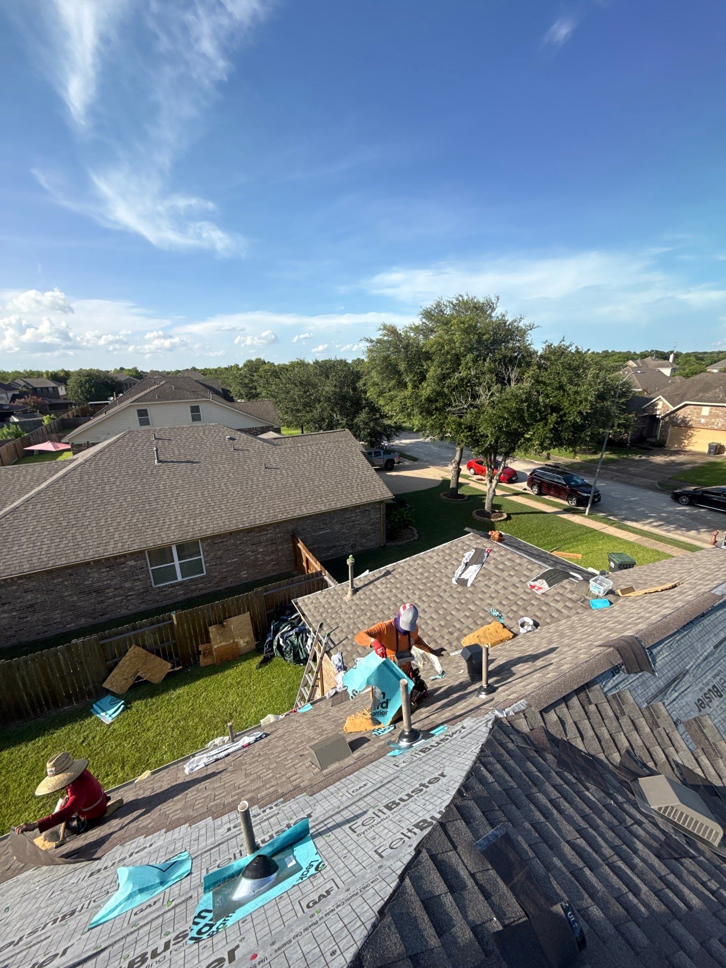 Roof Replacement in Pearland TX by Roof Repair Company