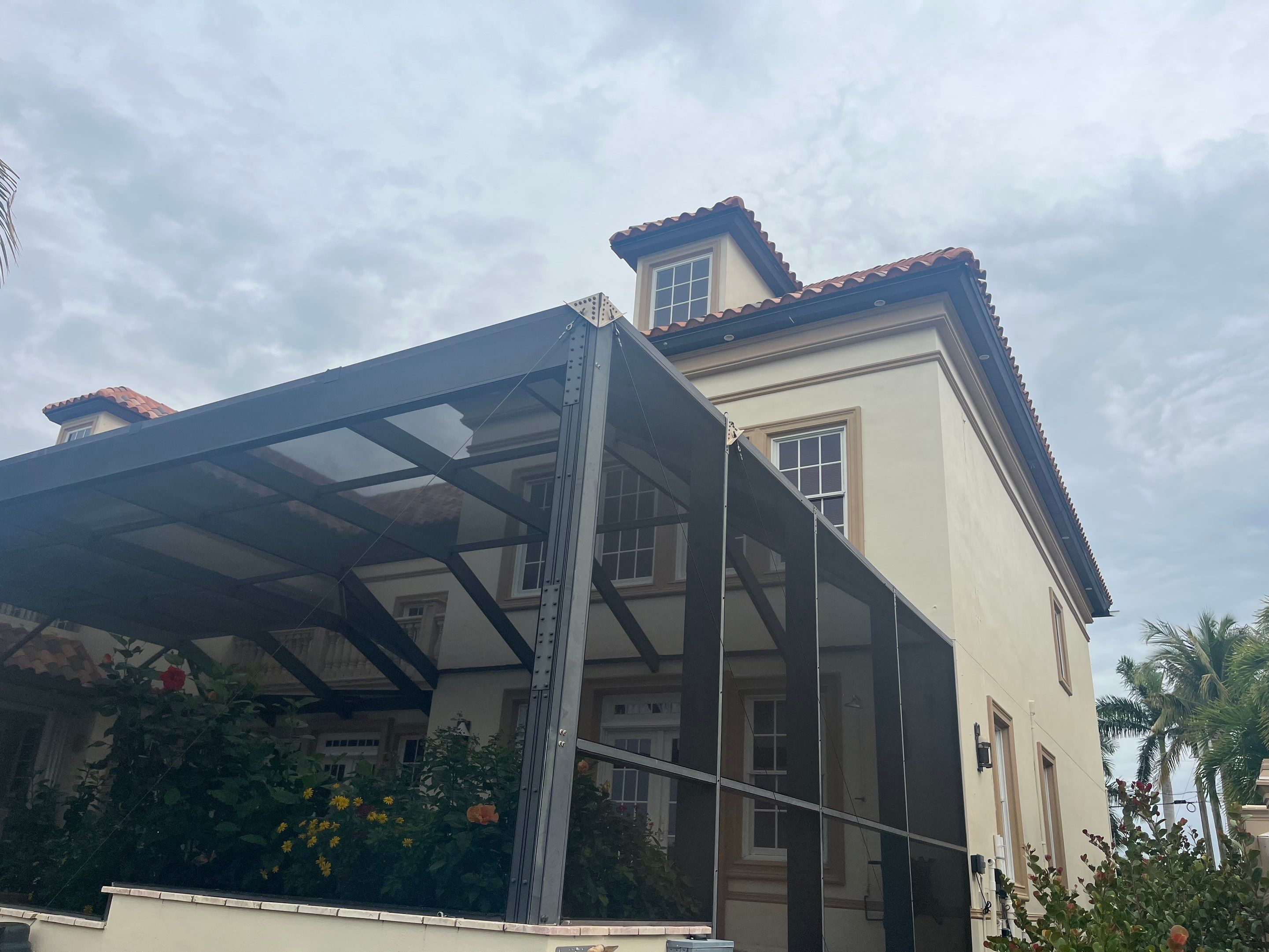 Musket Brown Seamless Gutters using Musket Brown Seamless Gutters in Cape Coral FL by Gutter Professors