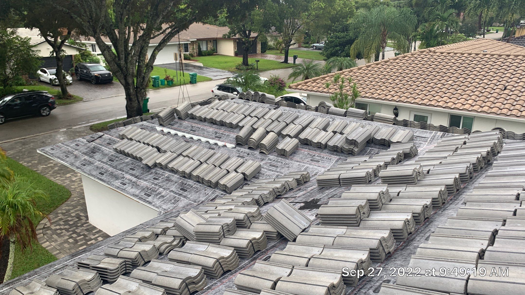 Residential Roofing Installation using Eagle Roofing Tile by BLUES BROTHERS ROOFING