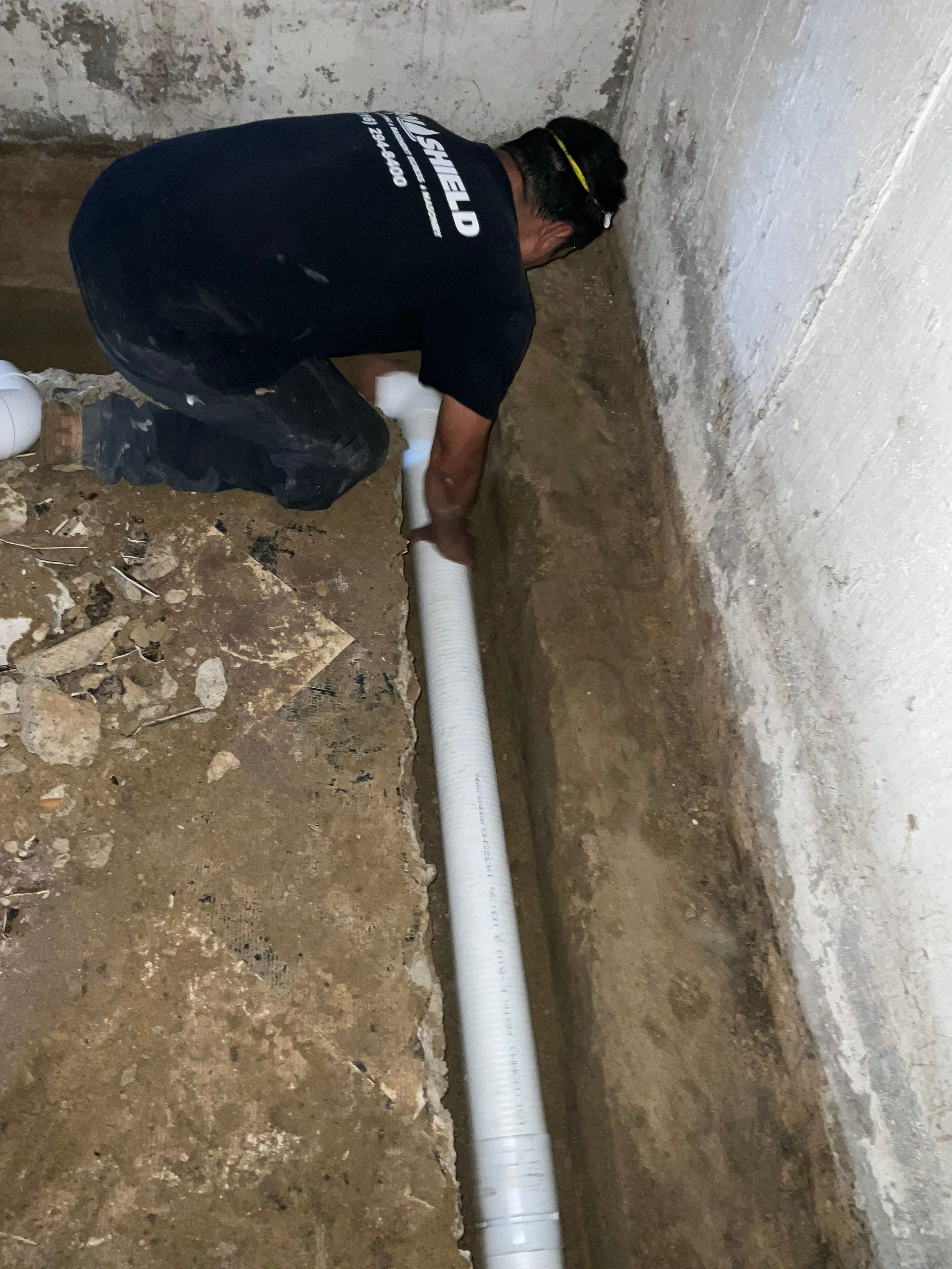 Club Dr • Massapequa, NY 11758 by A.M. Shield Waterproofing, Corp.