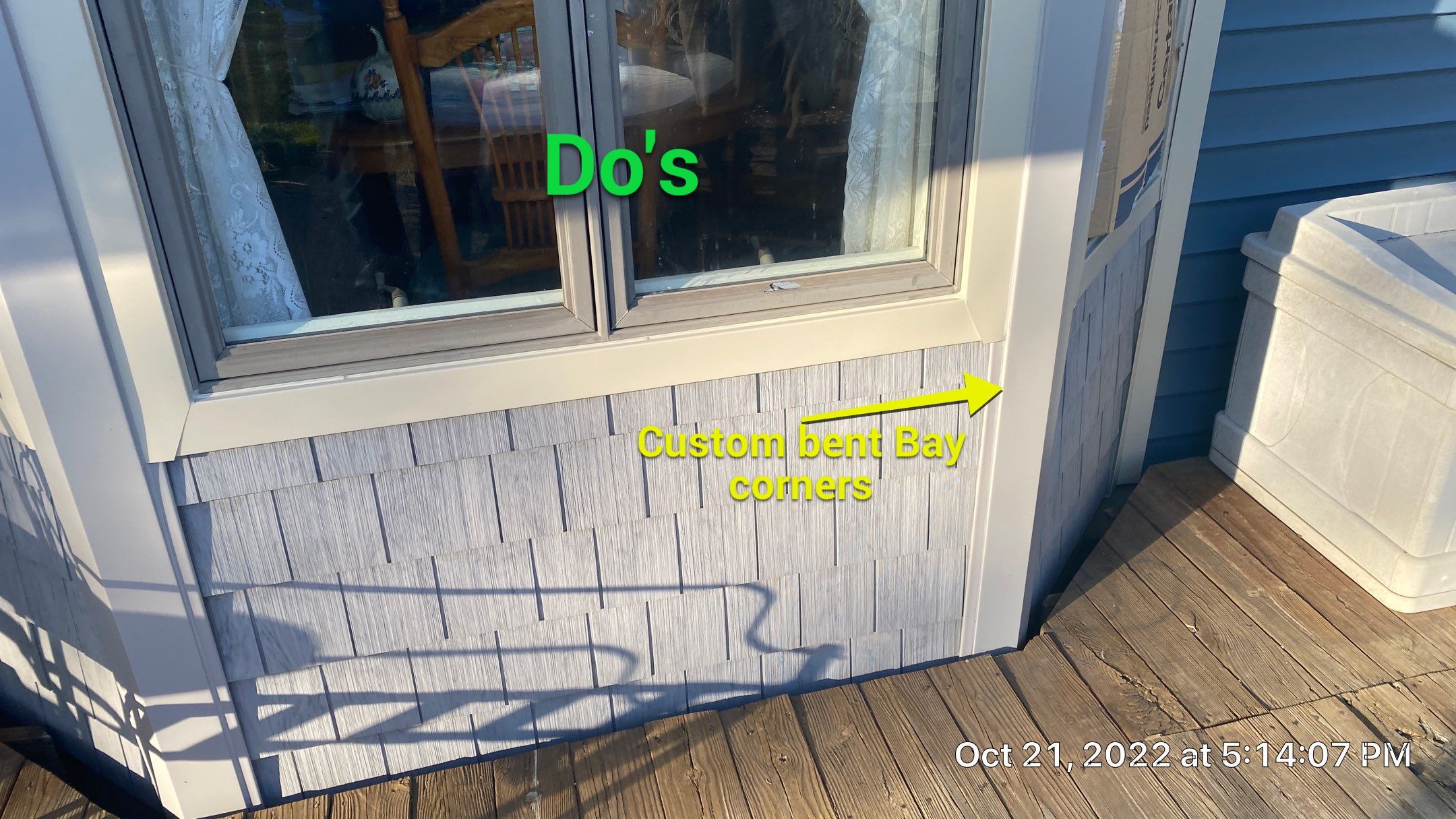 CertainTeed Monogram D5 Pacific Blue + Cedar Impression Shake Driftwood Blend & Pacific Blue + CertainTeed Board & Batten Pacific Blue by 180 Contractors