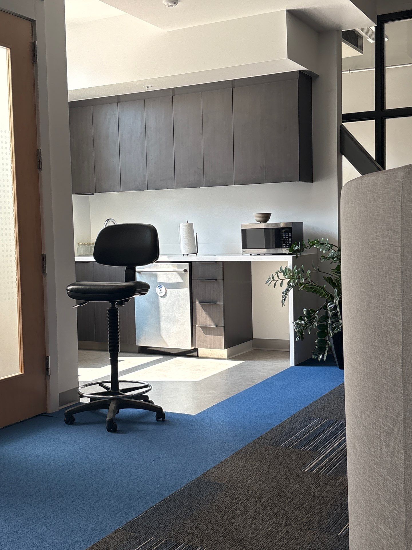 Modern Office Interior Build-Out with Custom Acoustic Treatments in Lincoln by CompanyCam Sales Demo