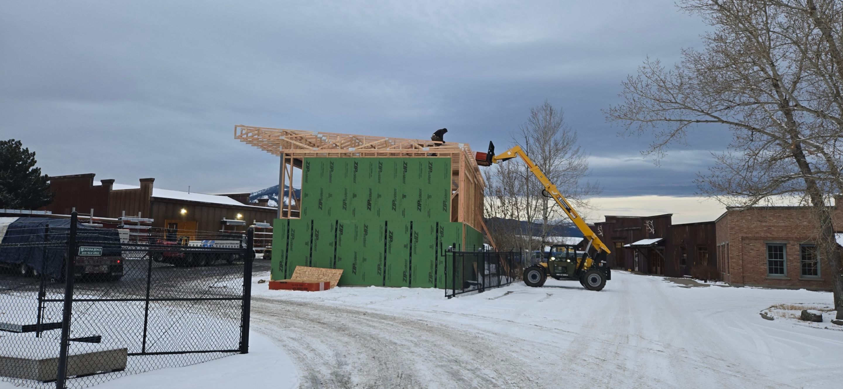 Foundation Building Material Slips by Blue Room Construction LLC