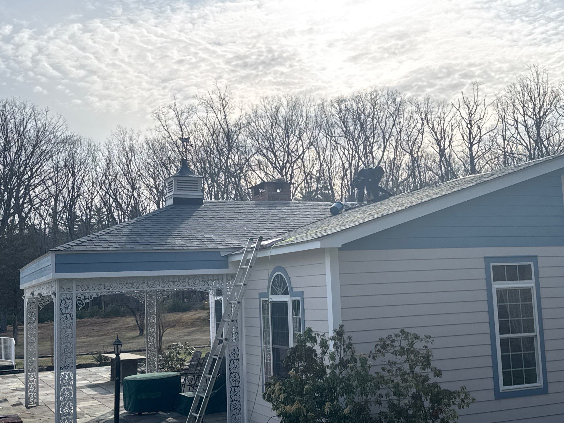 New roof in Kingston- Woodstock NY  by roberts roofing
