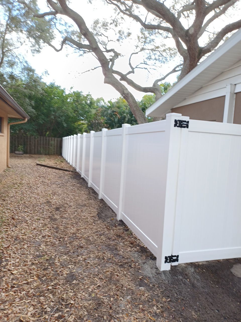 Sarasota, FL 6ft. White Vinyl Privacy Fence by Asap fence and gates, LLC