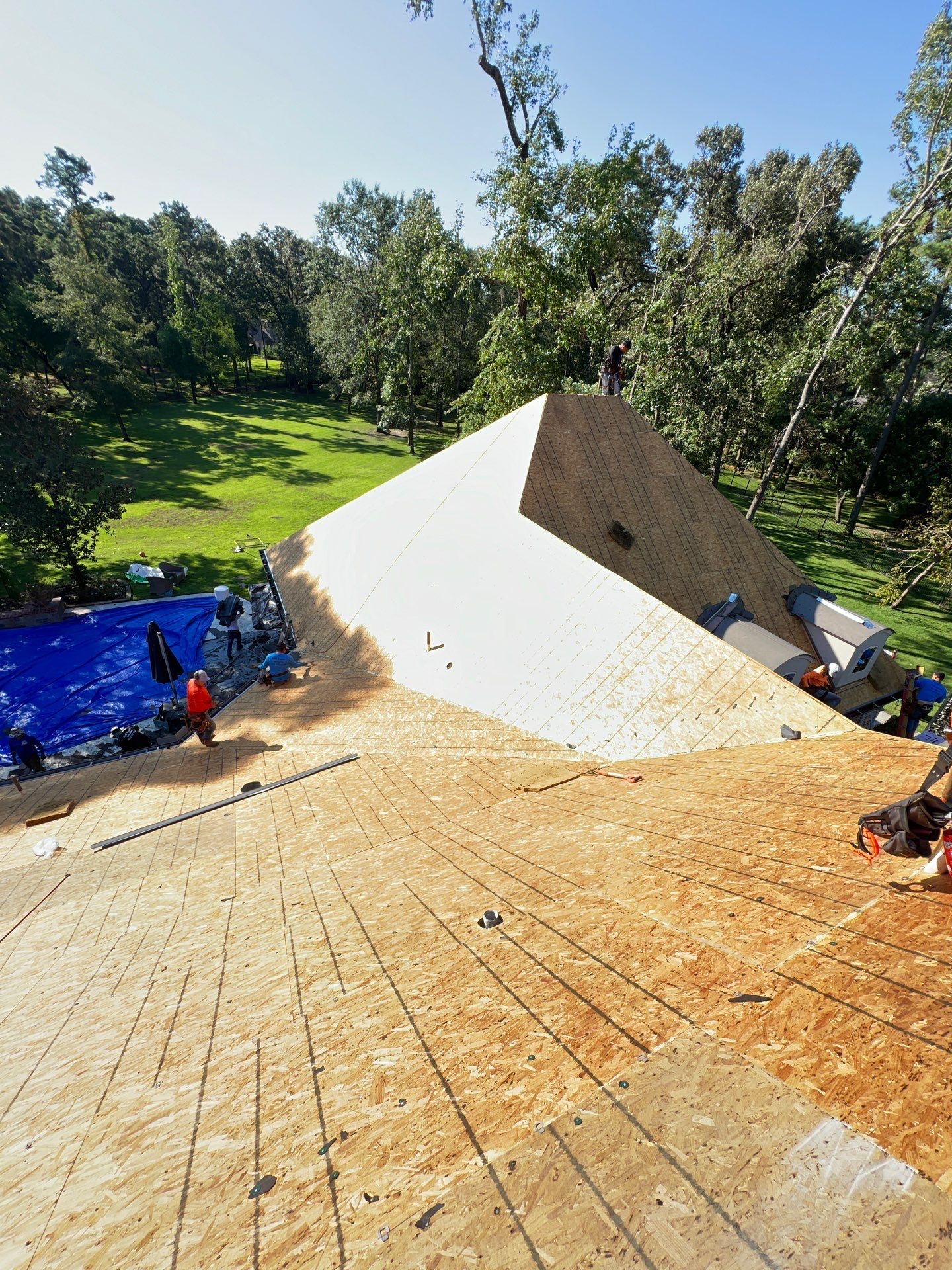 Residential Roofing Installation using Owen's Corning Duration (Lifetime) Shingles by Roof Repair Company