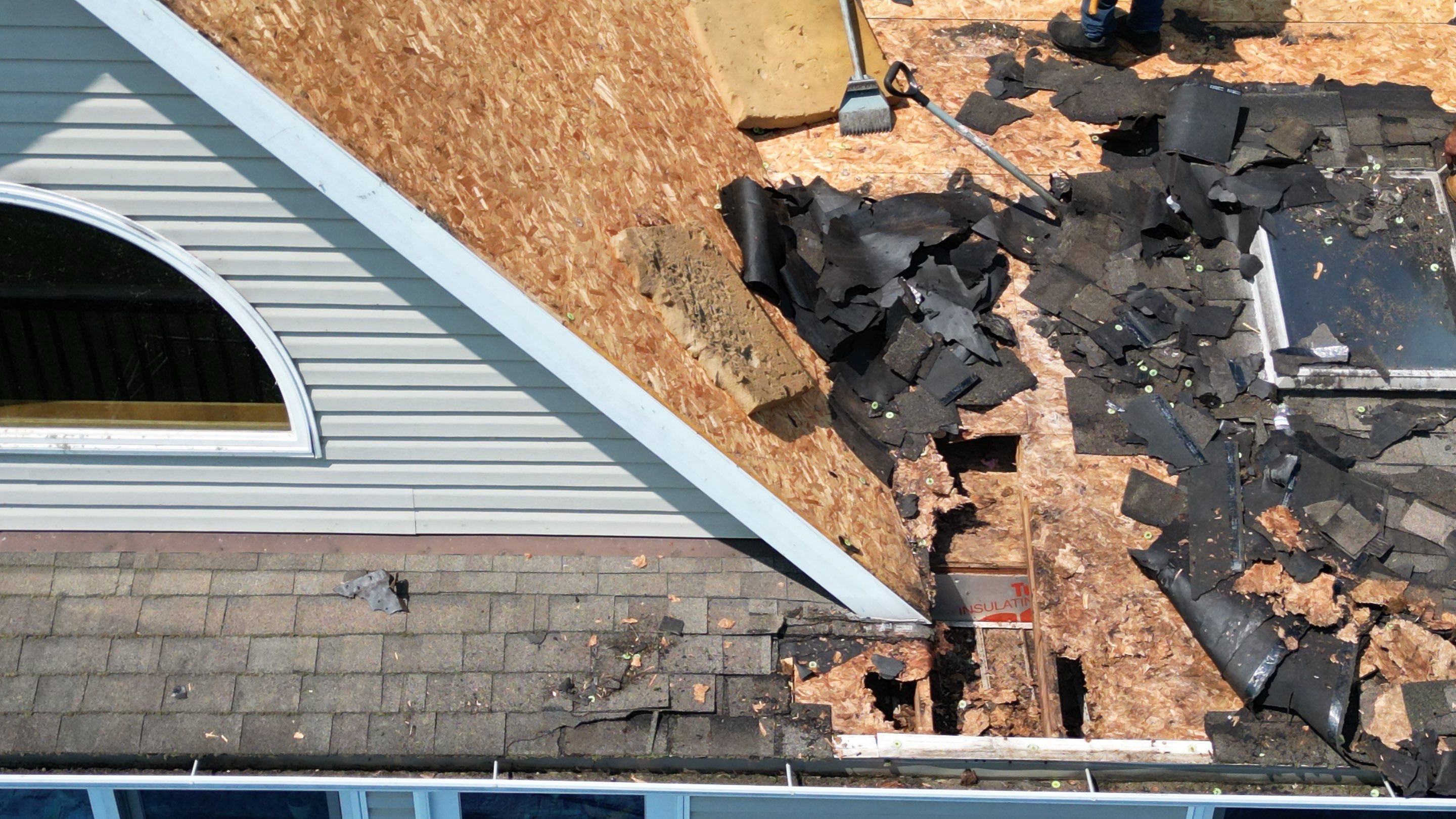 Residential Roofing Installation using ProVia Ironstone Slate Metal Roofing by RoofX 