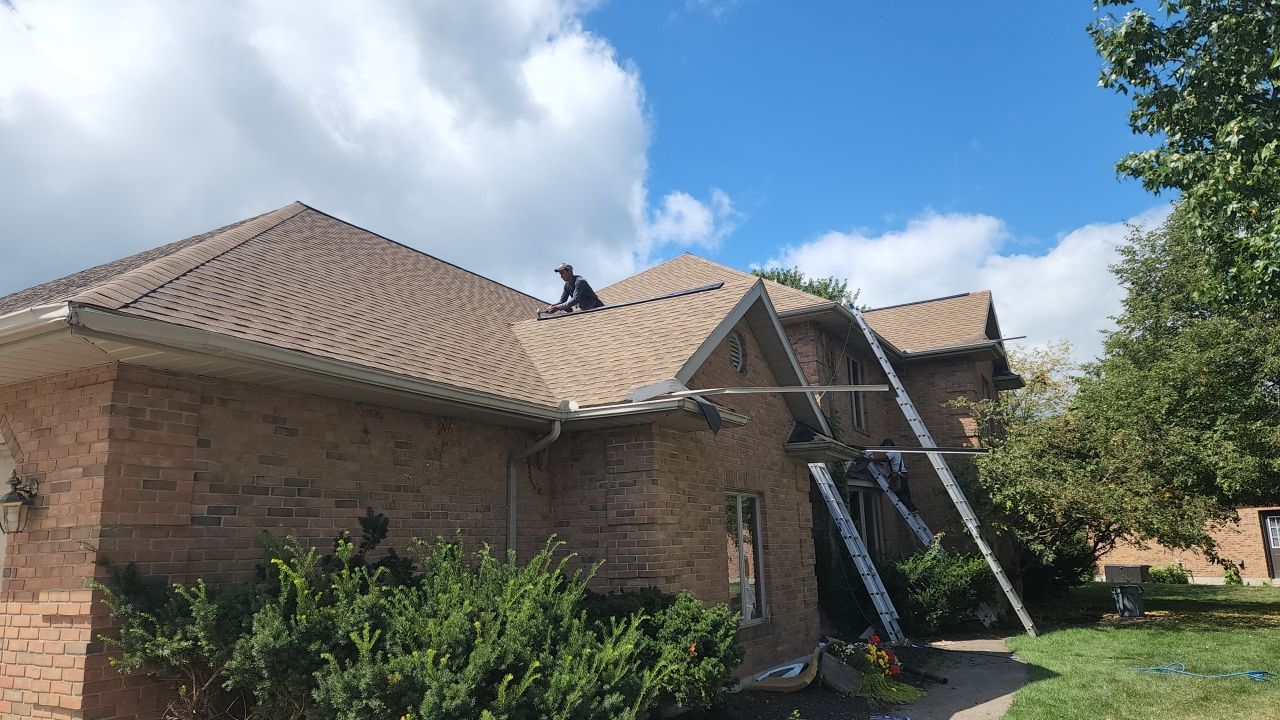 Residential Roofing Repair using GAF Timberline HDZ Shakewood by Nitro Roofing and Construction