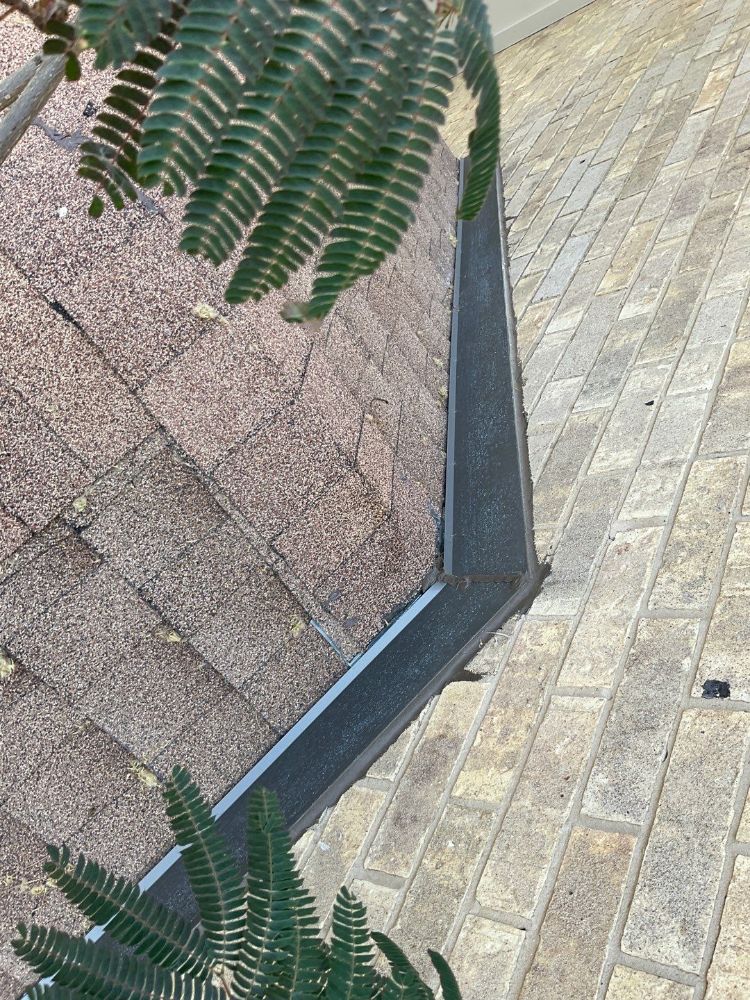 Leak Repair over Master Bedroom and Bathroom by Tex-Line Roofing