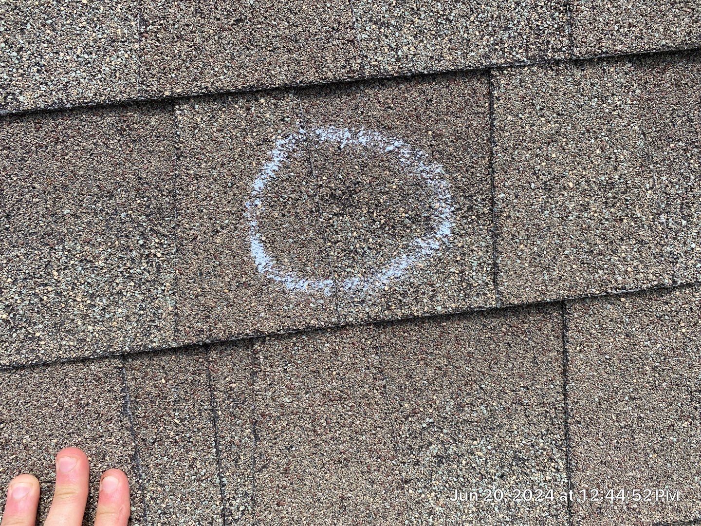Hail Roof inspection in Jenks by Decor Roofing & Restoration