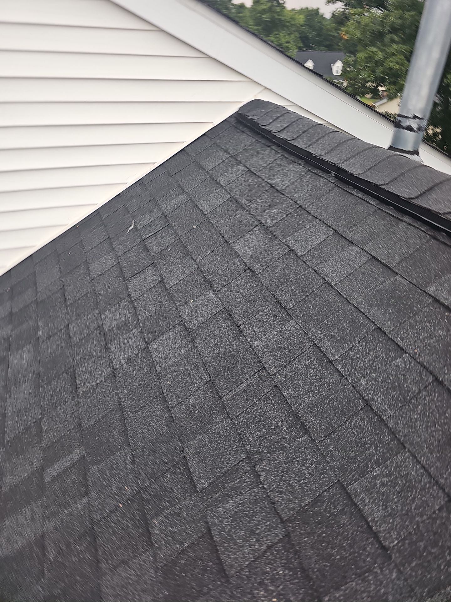 Roof Replacement - Charcoal Black by Winchester Roofing