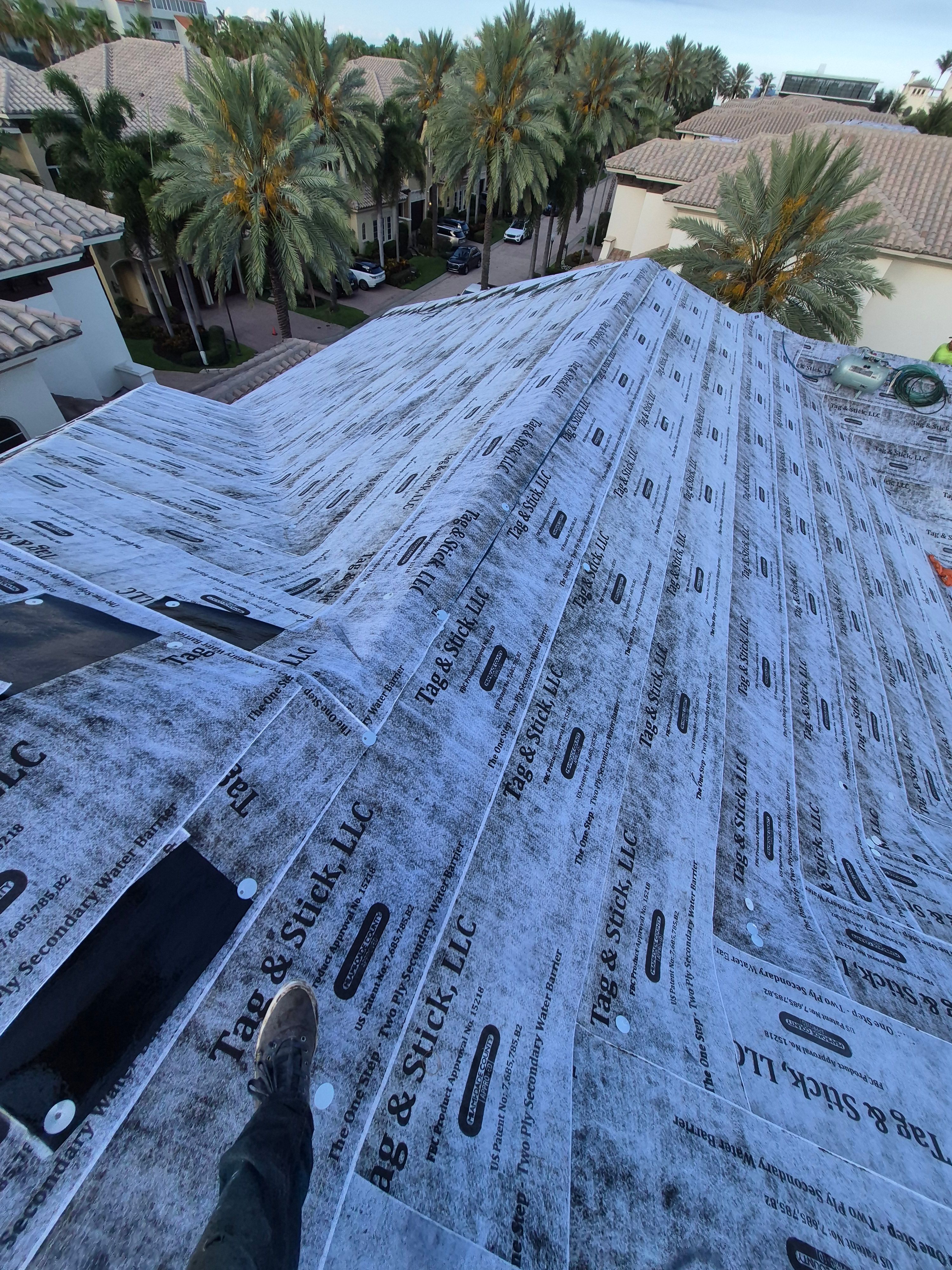 Residential Roofing Installation using Crown by BLUES BROTHERS ROOFING