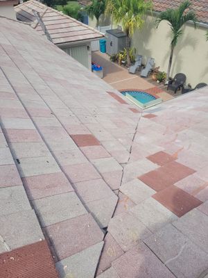 Concrete Tile Roof Repair using Concrete tile