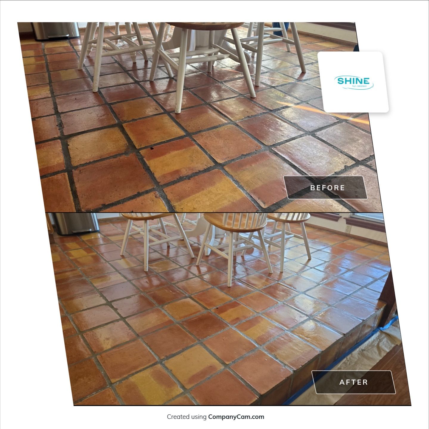 Project in Boerne by SHINE Tile and Grout Cleaning