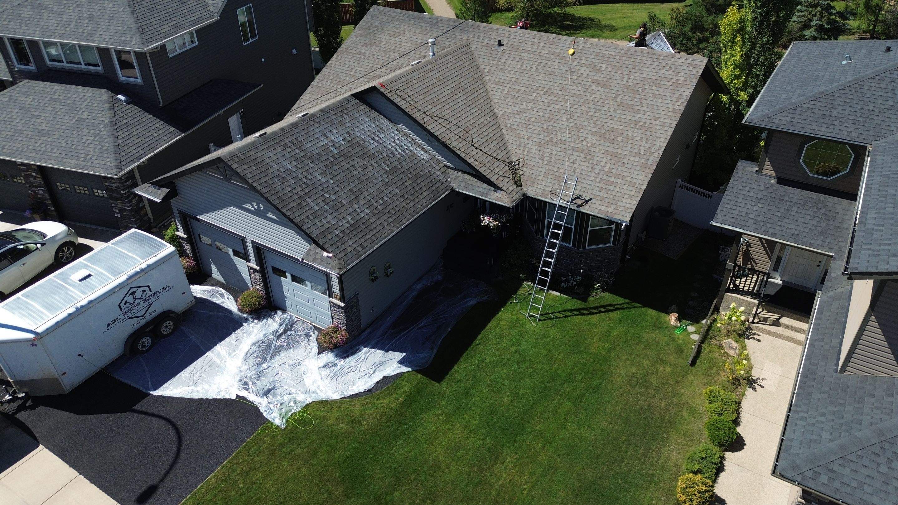 Project in Red Deer by ADL Roof Revival