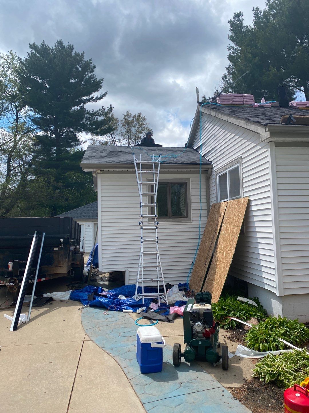Roof Replacement using Owens Corning by 180 Contractors