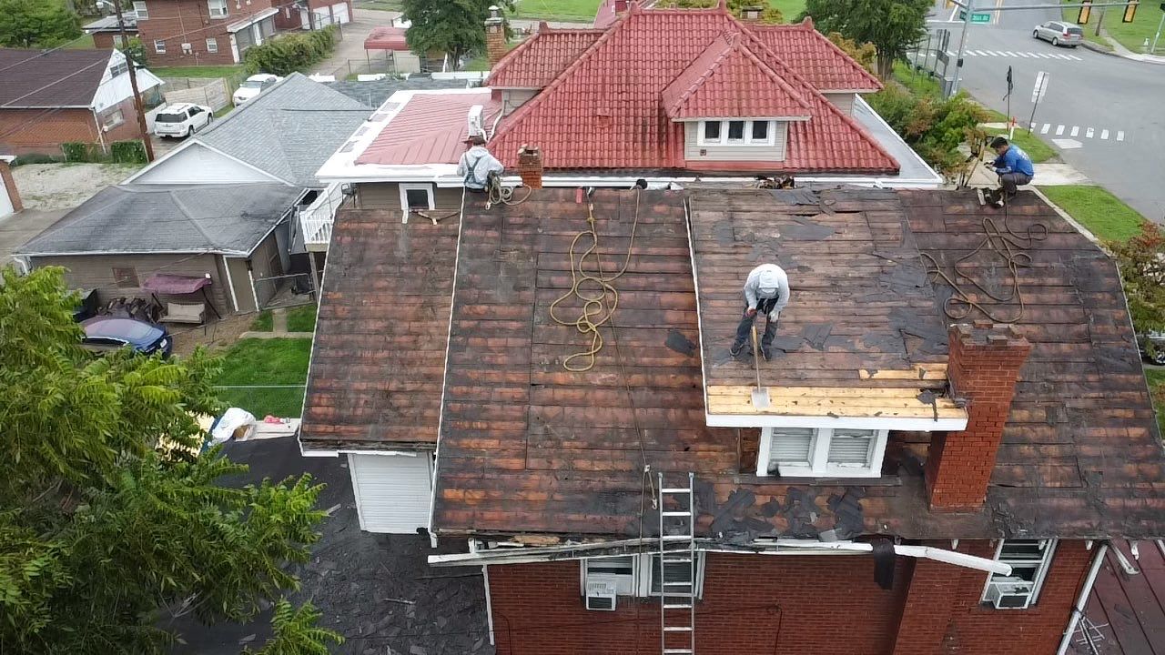 Adkins Project  by Fahey Roofing + Contracting