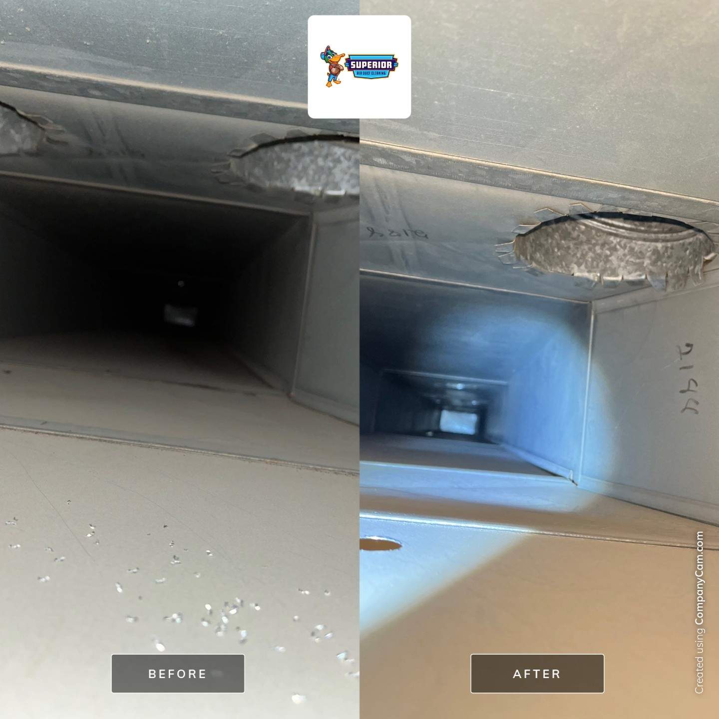 Air Duct Cleaning With a Vacuum Truck in Canfield, OH by Superior Air Duct Cleaning