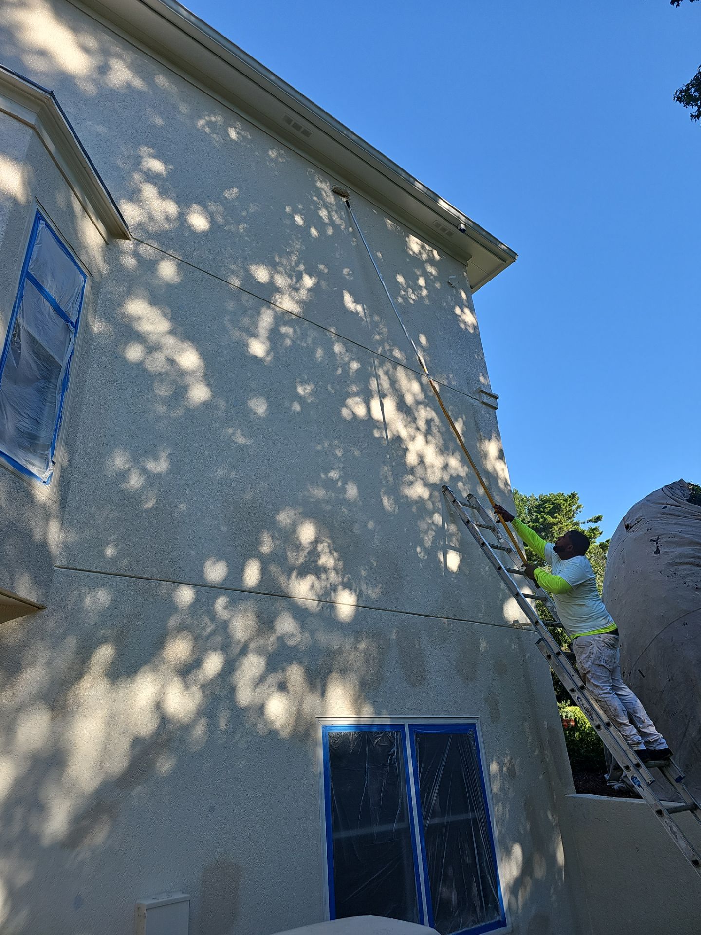 Exterior Transformation in Jonhs Creek by Atlanta's Paint Doctor