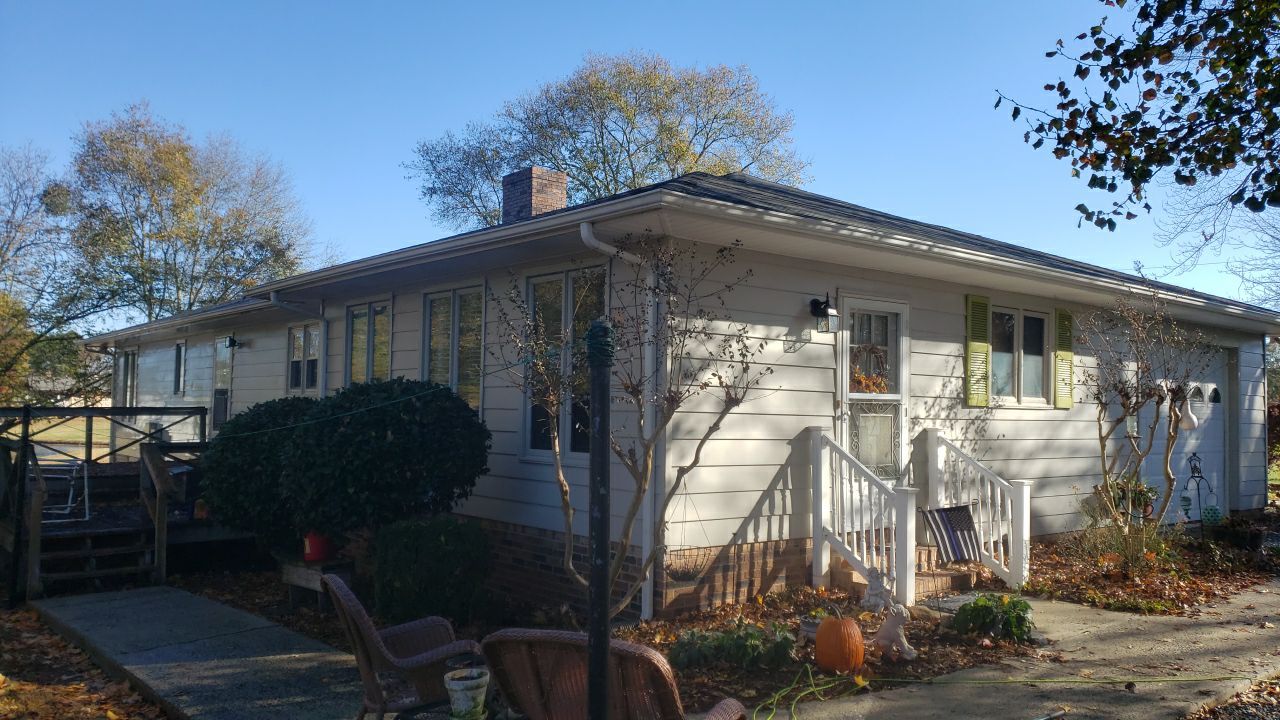gutter cleaning and house wash and gutter guard installation by G&H Home Tech Pros LLC