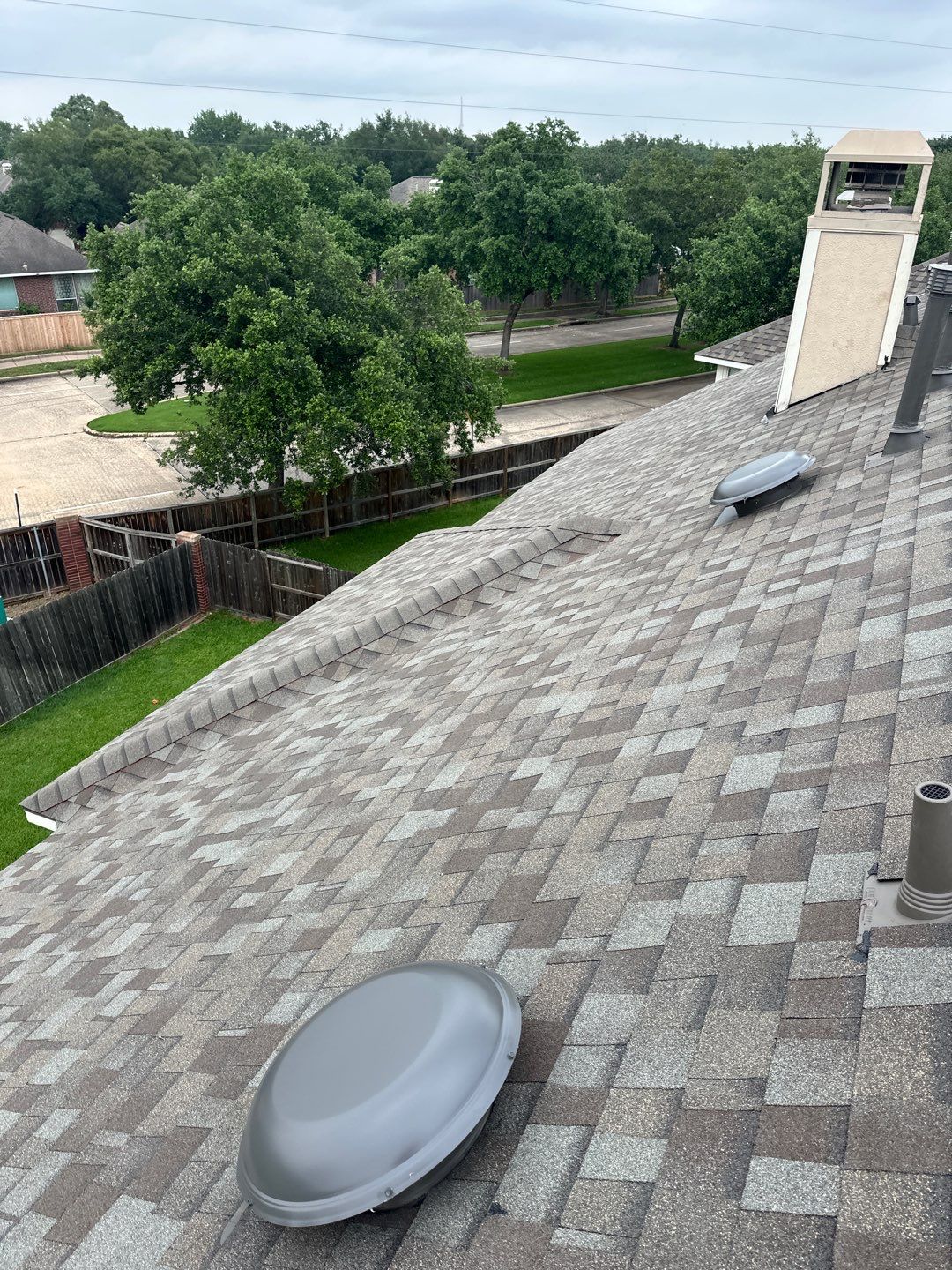 Residential Roofing Installation using Owen's Corning Duration (Lifetime) Shingles by Roof Repair Company