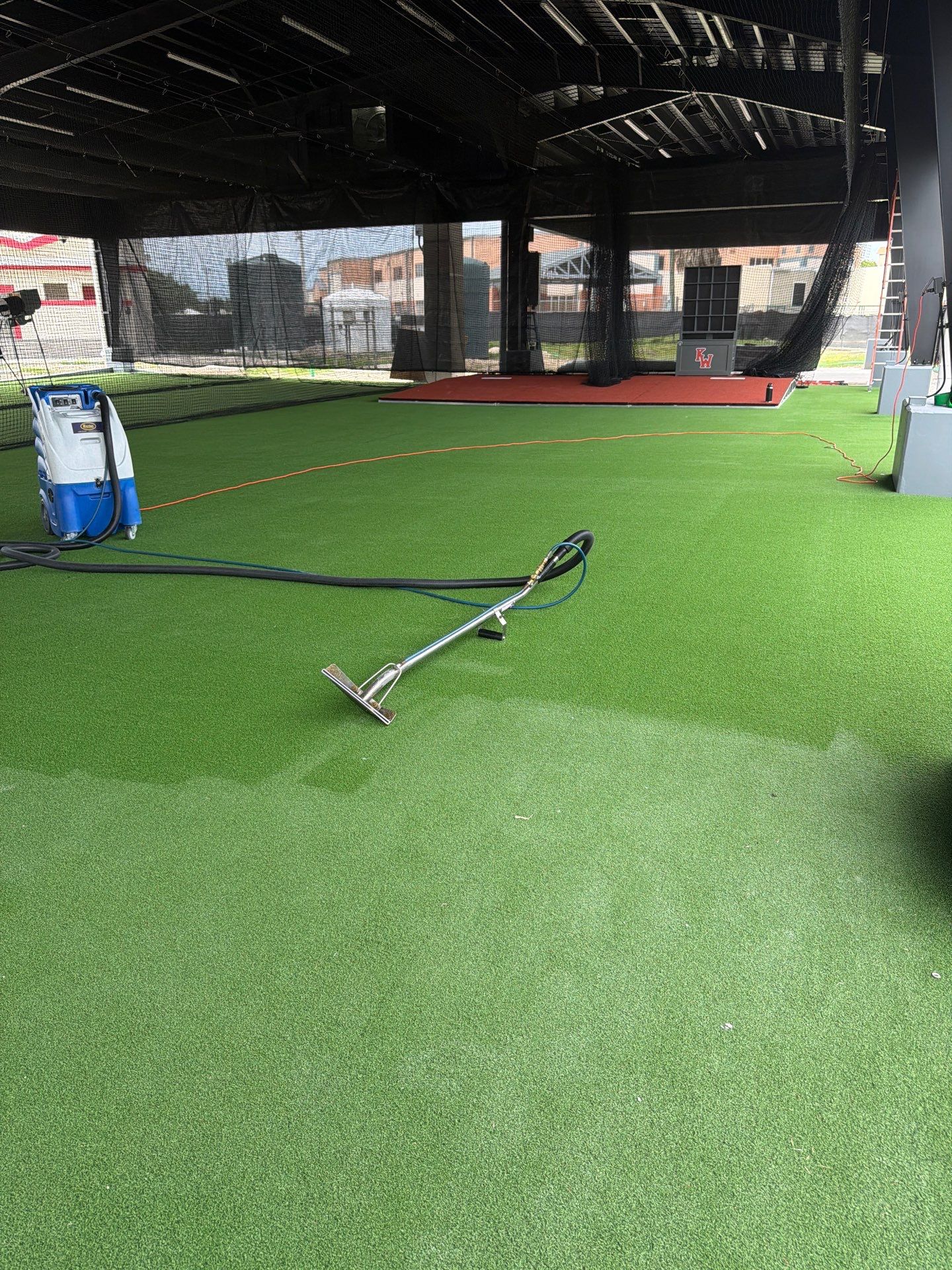 Artificial Turf Cleaning and Water Damage Restoration in Key West by SuperClean
